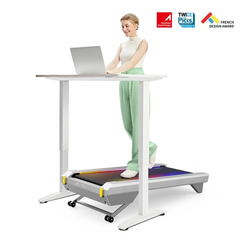 UREVO CyberPad for Office Smart Walking Pad (with App) max 6km/h Silver