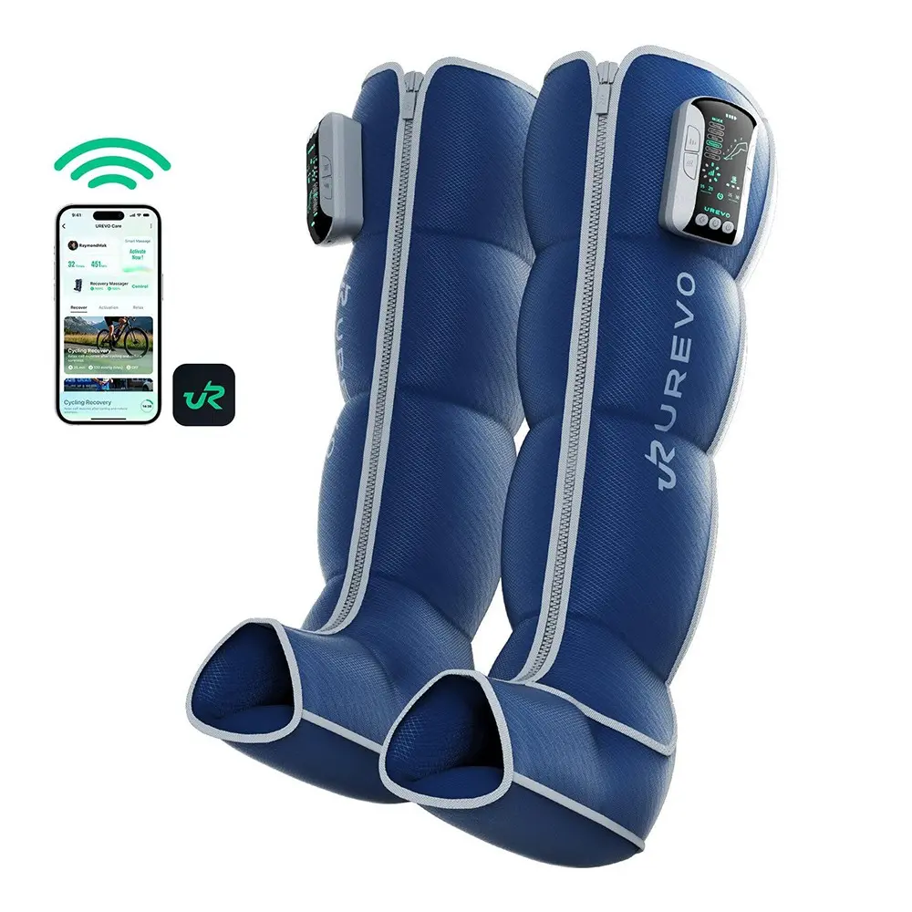 UREVO Wireless Recovery Massager Blue